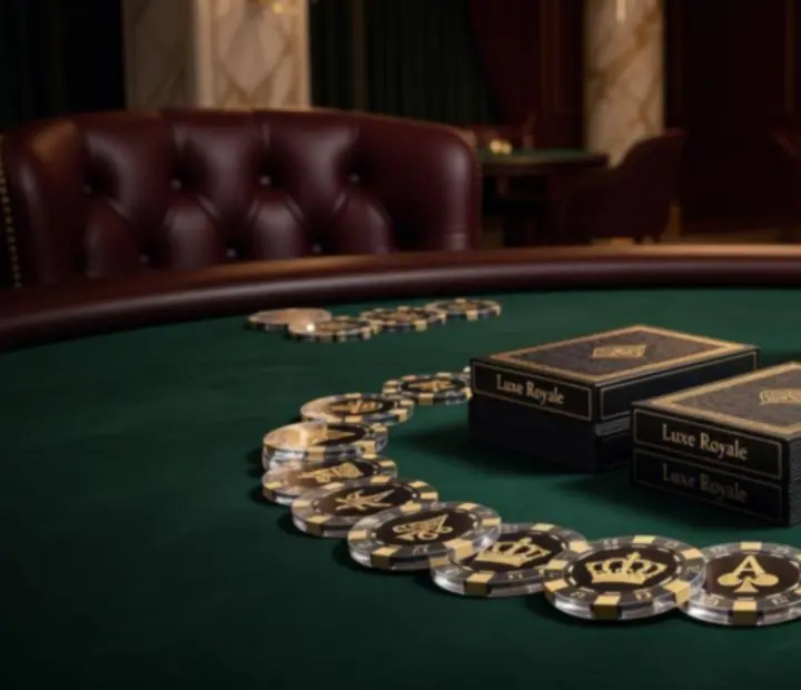Profesjonalne stoły do pokera, ruletki i blackjacka z elegancką oprawą przygotowane na event